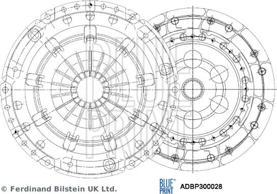 Blue Print ADBP300028 - Sidurikomplekt www.avaruosad.ee