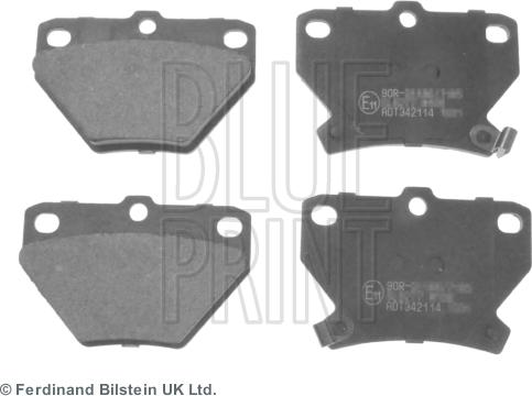 Blue Print ADT342114 - Brake Pad Set, disc brake www.avaruosad.ee