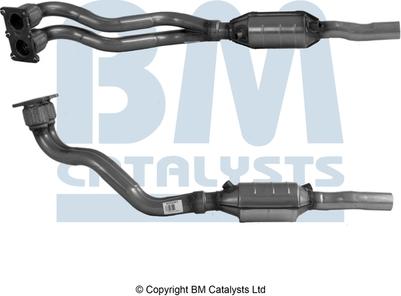 BM Catalysts BM90529H - Catalytic Converter www.avaruosad.ee