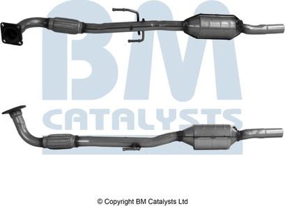 BM Catalysts BM90821H - Catalytic Converter www.avaruosad.ee