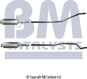 BM Catalysts BM11019 - Nosēdumu-/Daļiņu filtrs, Izplūdes gāzu sistēma www.avaruosad.ee