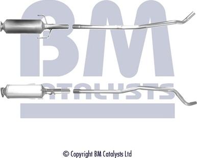 BM Catalysts BM11020 - Nosēdumu-/Daļiņu filtrs, Izplūdes gāzu sistēma www.avaruosad.ee