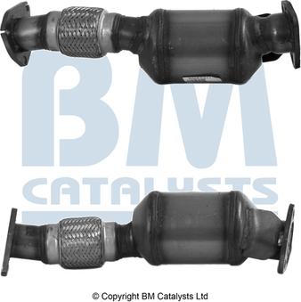 BM Catalysts BM80445H - Catalytic Converter www.avaruosad.ee