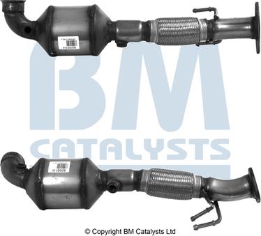 BM Catalysts BM80551H - Catalytic Converter www.avaruosad.ee