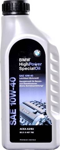 BMW 83 21 9 407 782 - Engine Oil www.avaruosad.ee