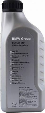 BMW 83222365987 - Manuālās pārnesumkārbas eļļa www.avaruosad.ee