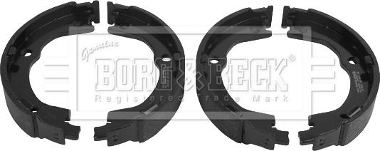 Borg & Beck BBS6501 - Brake Shoe Set, parking brake www.avaruosad.ee
