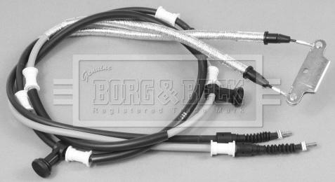 Borg & Beck BKB2693 - Cable, parking brake www.avaruosad.ee