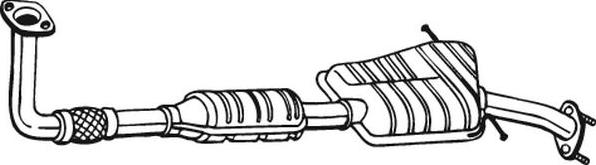 Bosal 090-436 - Катализатор www.avaruosad.ee