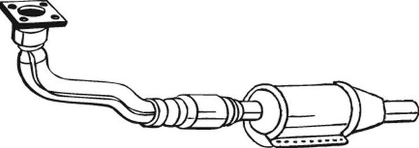 Bosal 099-166 - Catalytic Converter www.avaruosad.ee