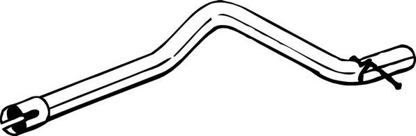 Bosal 750-279 - Exhaust Pipe www.avaruosad.ee