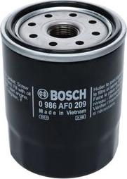 BOSCH 0 986 AF0 209 - Oil Filter www.avaruosad.ee