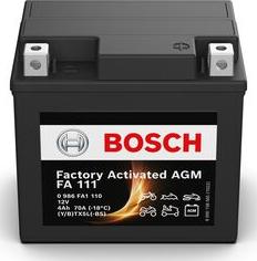 BOSCH 0 986 FA1 110 - Стартерная аккумуляторная батарея, АКБ www.avaruosad.ee