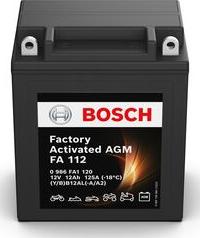 BOSCH 0 986 FA1 120 - Стартерная аккумуляторная батарея, АКБ www.avaruosad.ee