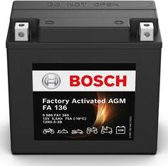 BOSCH 0 986 FA1 360 - Стартерная аккумуляторная батарея, АКБ www.avaruosad.ee
