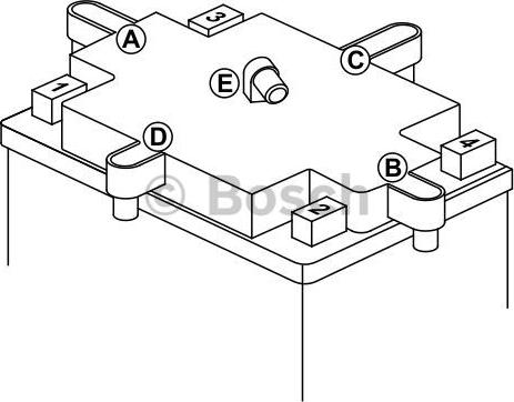 BOSCH 0 092 M4F 250 - Starter Battery www.avaruosad.ee