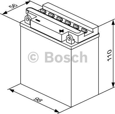 BOSCH 0 092 M4F 150 - Стартерная аккумуляторная батарея, АКБ www.avaruosad.ee