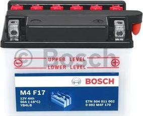 BOSCH 0 092 M4F 170 - Стартерная аккумуляторная батарея, АКБ www.avaruosad.ee