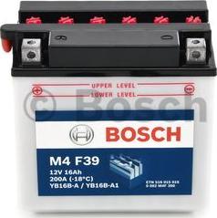 BOSCH 0 092 M4F 390 - Стартерная аккумуляторная батарея, АКБ www.avaruosad.ee