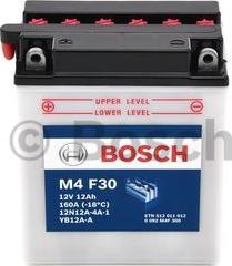 BOSCH 0 092 M4F 300 - Стартерная аккумуляторная батарея, АКБ www.avaruosad.ee