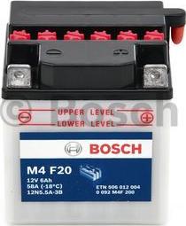 BOSCH 0 092 M4F 200 - Стартерная аккумуляторная батарея, АКБ www.avaruosad.ee