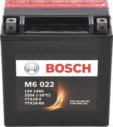 BOSCH 0 092 M60 220 - Стартерная аккумуляторная батарея, АКБ www.avaruosad.ee