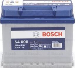 BOSCH 0 092 S40 060 - Стартерная аккумуляторная батарея, АКБ www.avaruosad.ee
