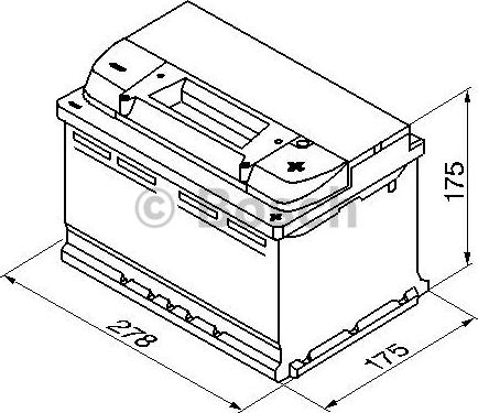 BOSCH 0 092 S40 070 - Стартерная аккумуляторная батарея, АКБ www.avaruosad.ee