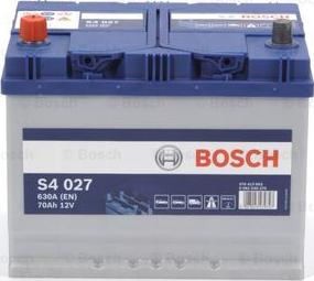 BOSCH 0 092 S40 270 - Стартерная аккумуляторная батарея, АКБ www.avaruosad.ee