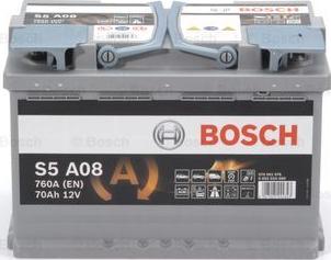 BOSCH 0 092 S5A 080 - Стартерная аккумуляторная батарея, АКБ www.avaruosad.ee