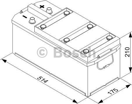 BOSCH 0 092 T30 450 - Стартерная аккумуляторная батарея, АКБ www.avaruosad.ee