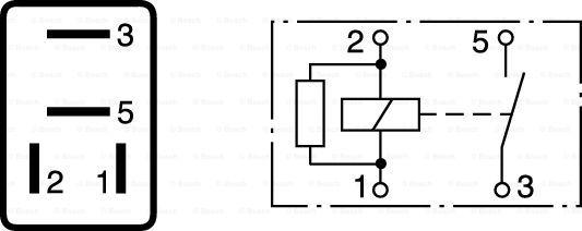 BOSCH 0 332 011 007 - Прерыватель указателей поворота www.avaruosad.ee