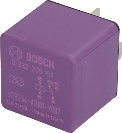 BOSCH 0 332 209 151 - Centrale clignotante www.avaruosad.ee