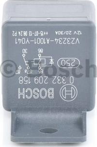 BOSCH 0 332 209 158 - Реле, рабочий ток www.avaruosad.ee