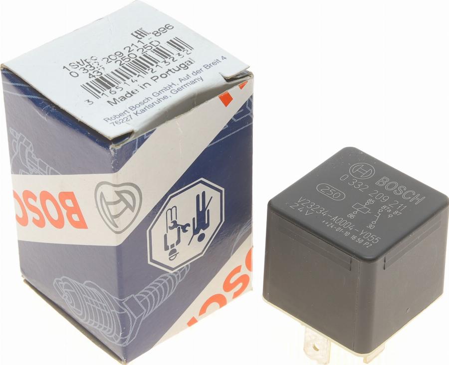 BOSCH 0 332 209 211 - Relais www.avaruosad.ee