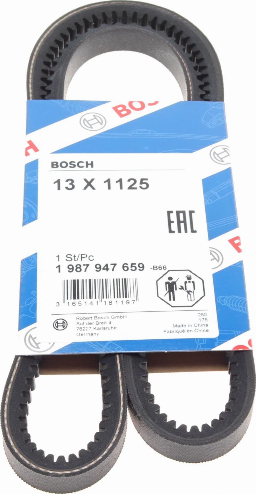 BOSCH 1 987 947 659 - Correa trapezoidal www.avaruosad.ee