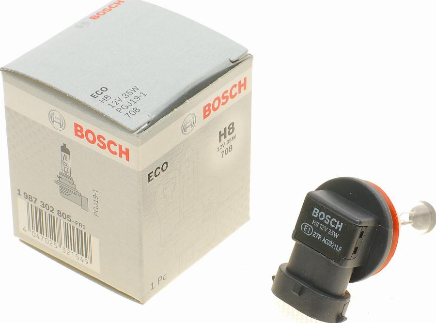 BOSCH 1 987 302 805 - Lámpara, faro de carretera www.avaruosad.ee