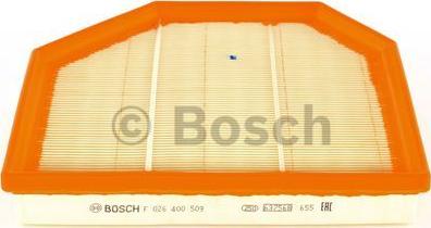 BOSCH F 026 400 509 - Air Filter www.avaruosad.ee