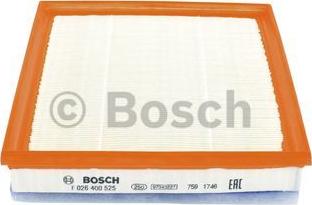 BOSCH F 026 400 525 - Air Filter www.avaruosad.ee