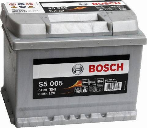 BOSCH S5005 - Стартерная аккумуляторная батарея, АКБ www.avaruosad.ee