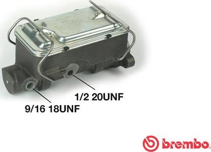 Brembo M 59 058 - Brake Master Cylinder www.avaruosad.ee