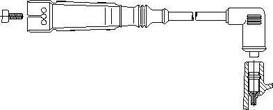 Bremi 108/75 - Ignition Cable www.avaruosad.ee