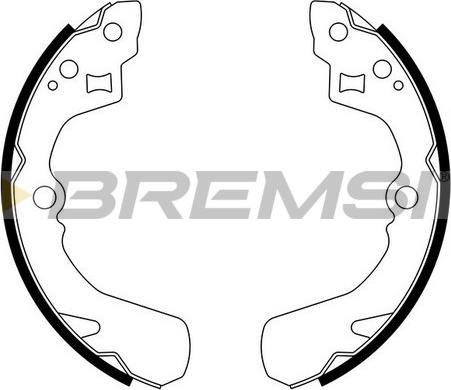 Bremsi GF0660 - Brake Set, drum brakes www.avaruosad.ee