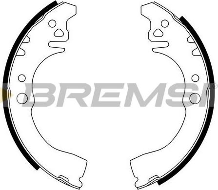 Bremsi GF0661 - Brake Set, drum brakes www.avaruosad.ee