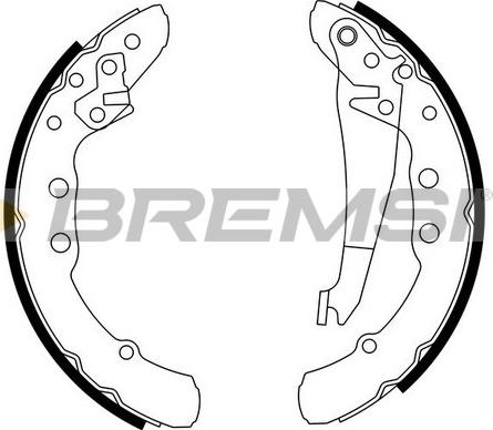 Bremsi GF0021 - Brake Set, drum brakes www.avaruosad.ee