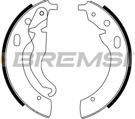 Bremsi GF0073 - Brake Set, drum brakes www.avaruosad.ee