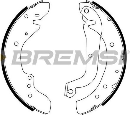 Bremsi GF0179 - Brake Set, drum brakes www.avaruosad.ee