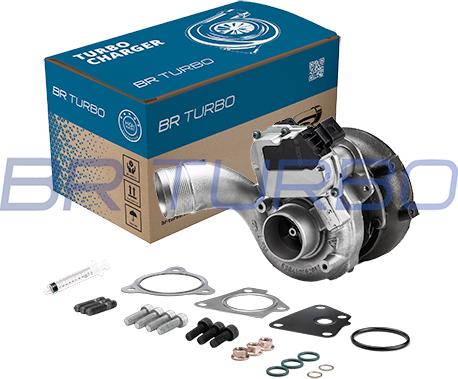 BR Turbo 53049880054RSM - Турбокомпрессор, наддув www.avaruosad.ee