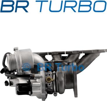 BR Turbo 53039880105RSG - Турбокомпрессор, наддув www.avaruosad.ee