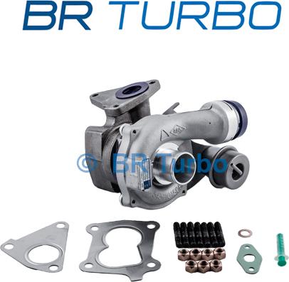 BR Turbo BRT6584 - Турбокомпрессор, наддув www.avaruosad.ee